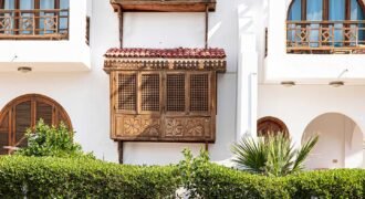 Contemporary apartment complex