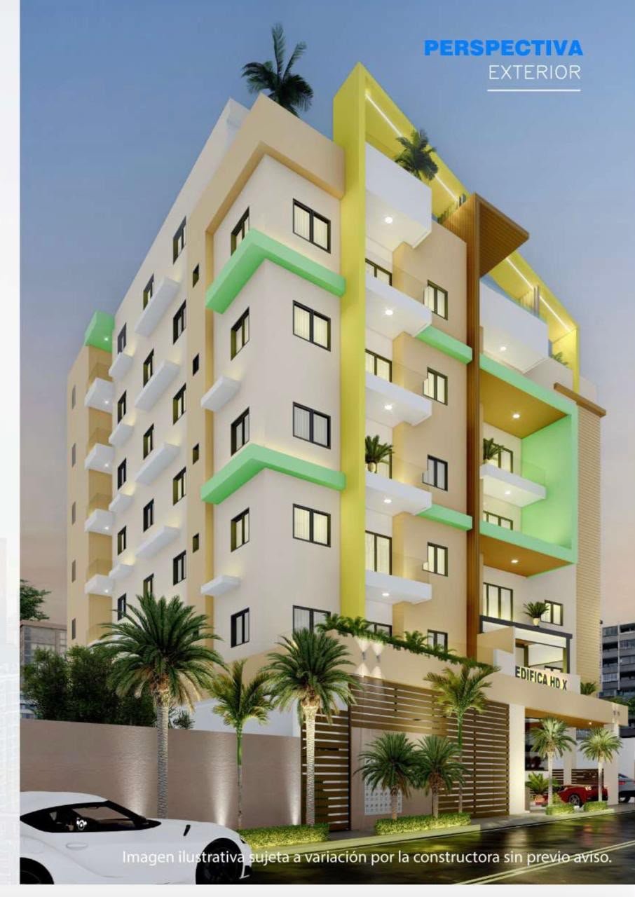 Apartamentos en Venta en Edifica HD X – Miramar, Santo Domingo