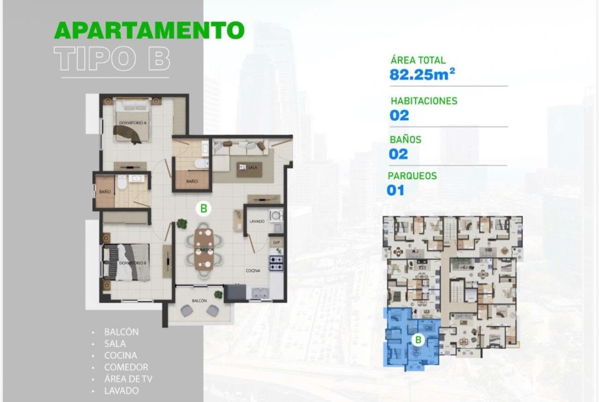 Apartamentos en Venta en Edifica HD X – Miramar, Santo Domingo