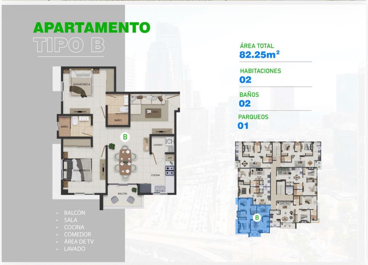 Apartamentos en Venta en Edifica HD X – Miramar, Santo Domingo