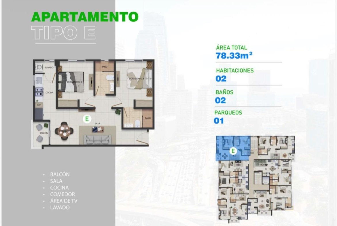 Apartamentos en Venta en Edifica HD X – Miramar, Santo Domingo