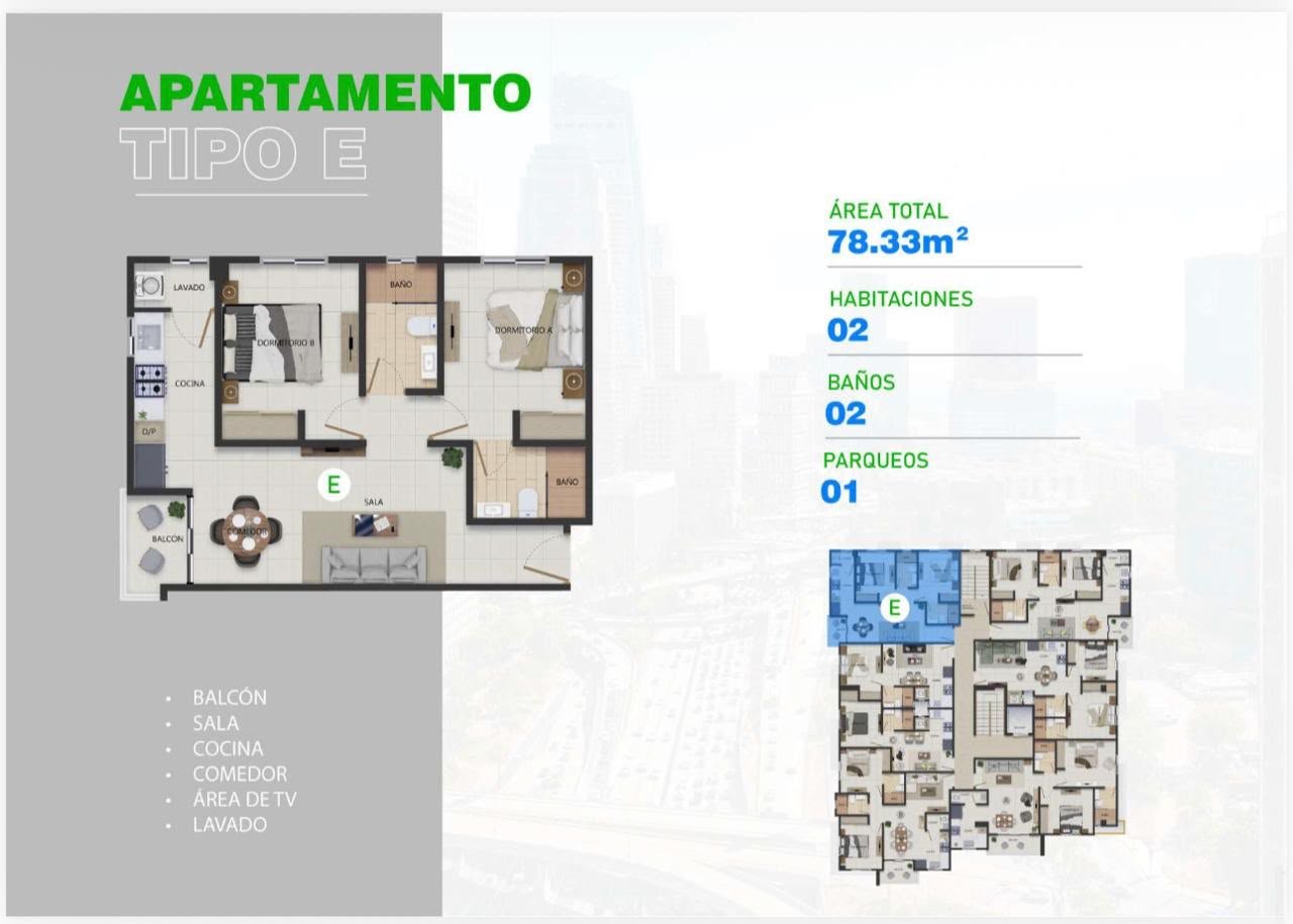Apartamentos en Venta en Edifica HD X – Miramar, Santo Domingo