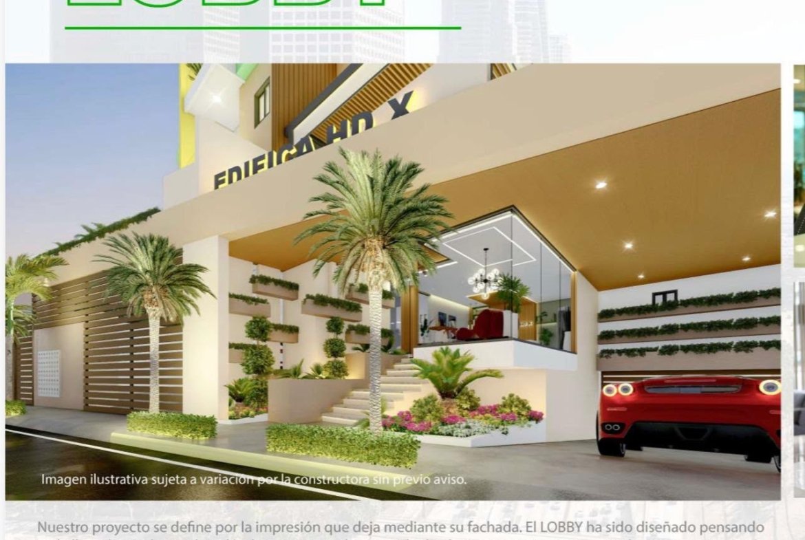 Apartamentos en Venta en Edifica HD X – Miramar, Santo Domingo