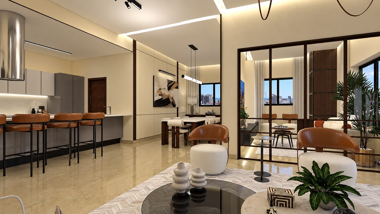5 Apartamentos en Venta en GCH Twenty One – Ensanche Naco, Santo Domingo